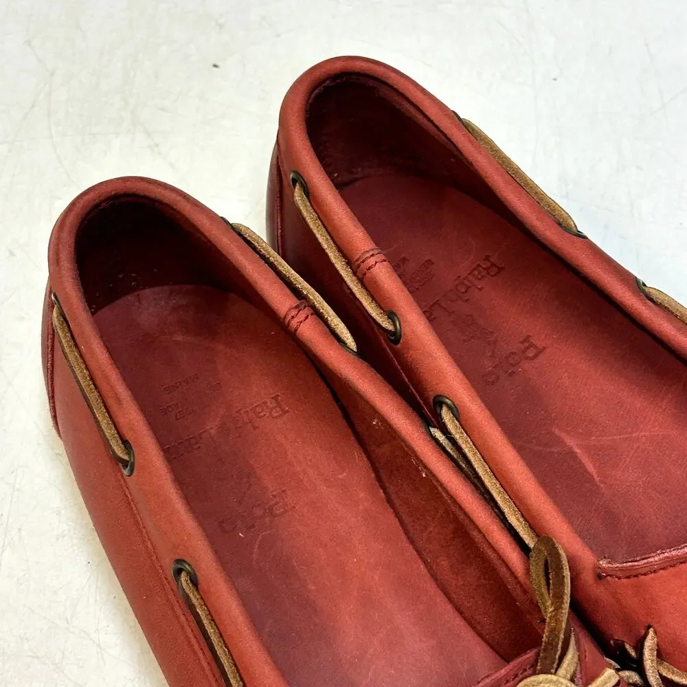 NWOT Rancourt & Co. x Polo Ralph Lauren Boat Shoe Vibram Made in Maine USA 11 D